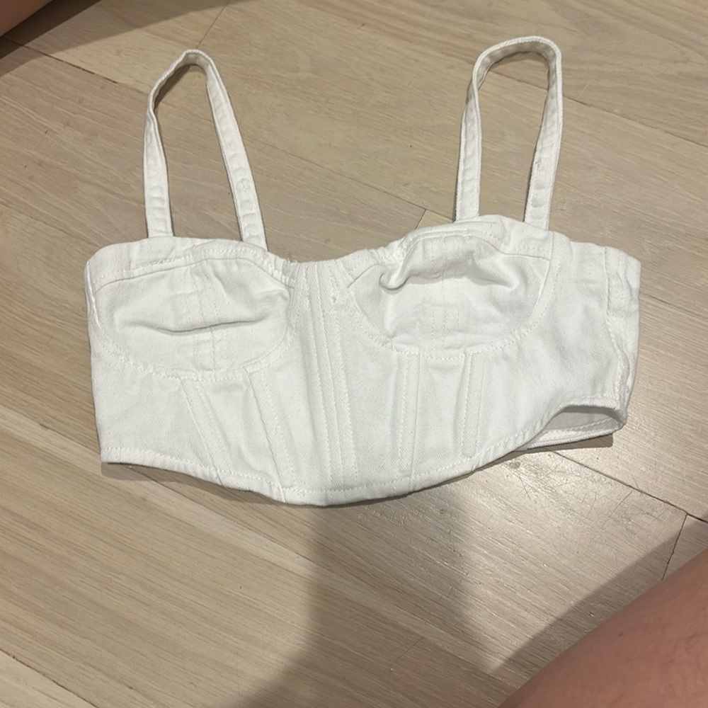Going out white top